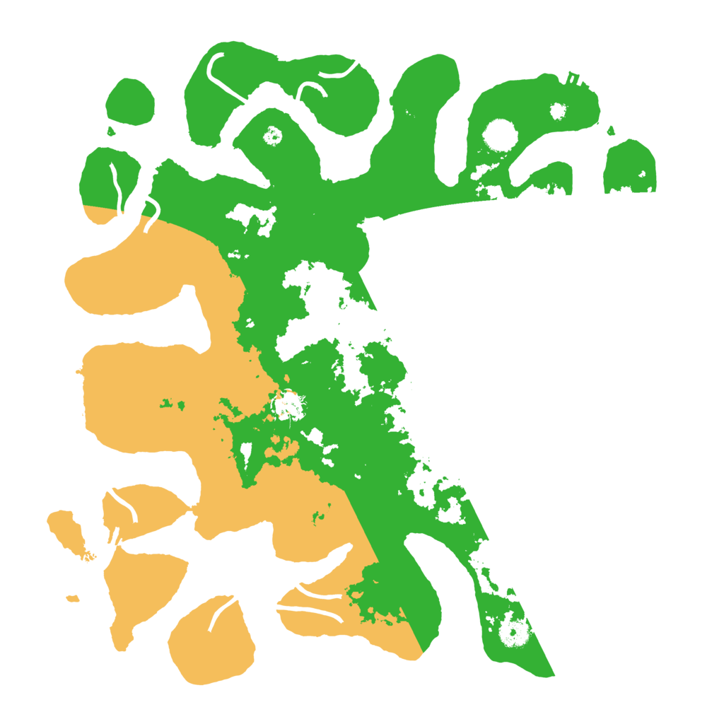 Biome Rust Map: Procedural Map, Size: 4000, Seed: 1295984