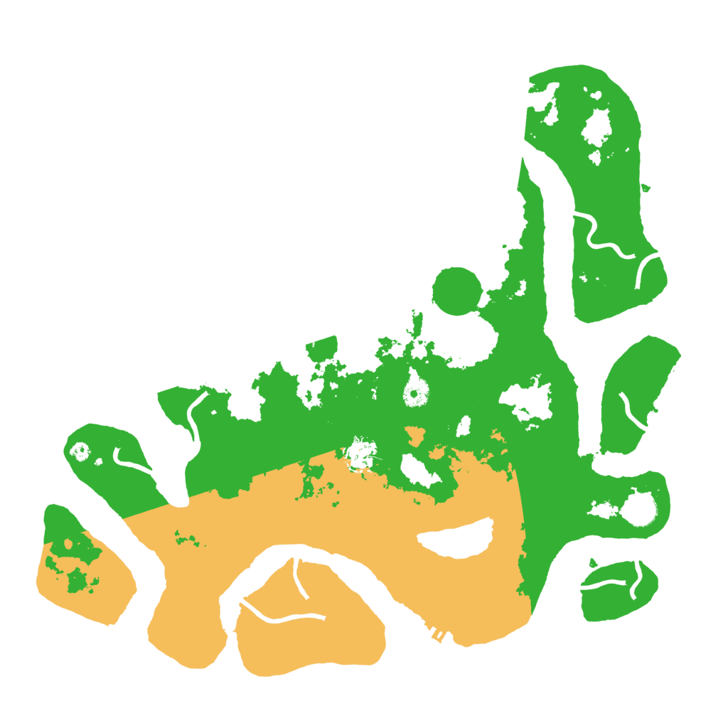 Biome Rust Map: Procedural Map, Size: 4000, Seed: 5827226