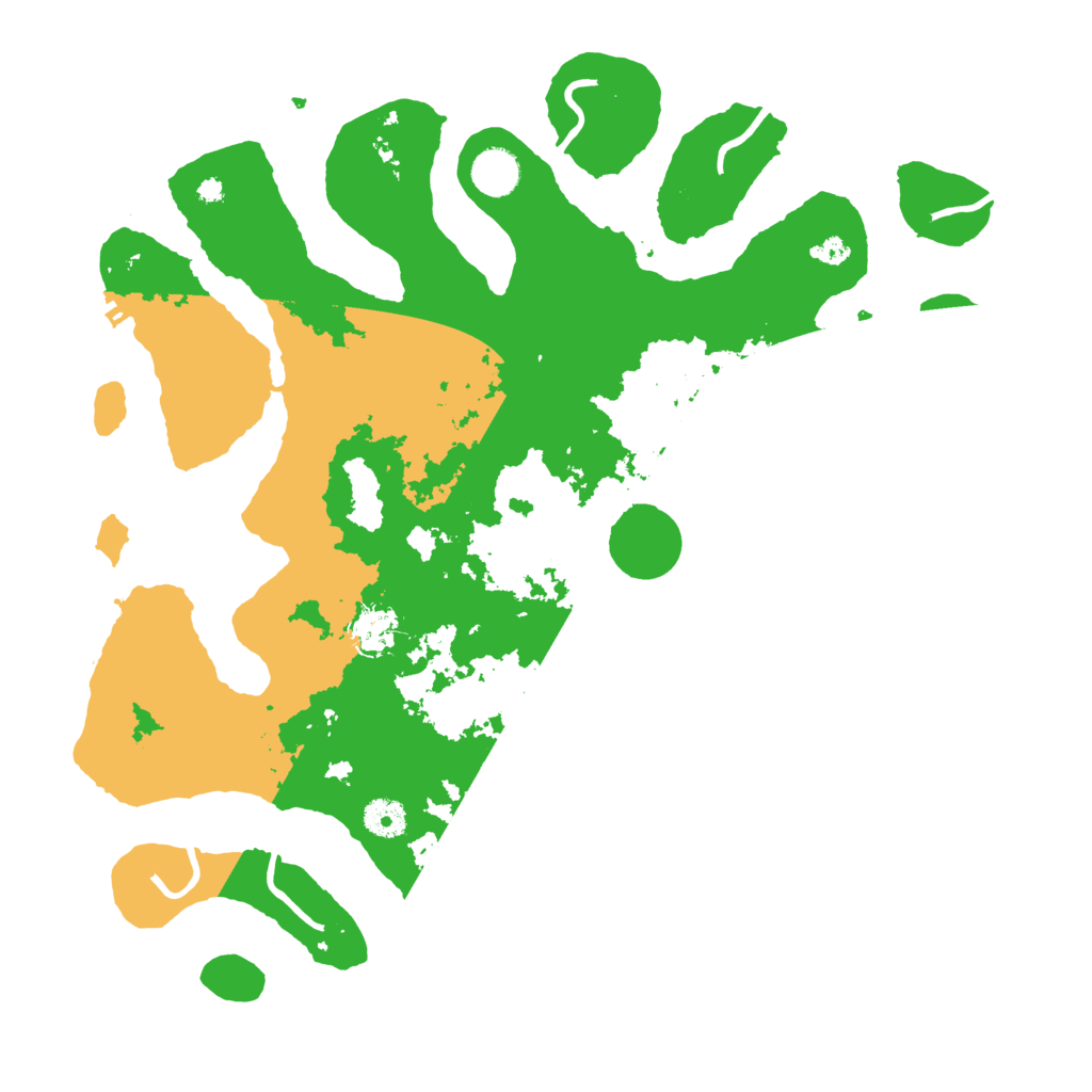 Biome Rust Map: Procedural Map, Size: 4000, Seed: 1116337