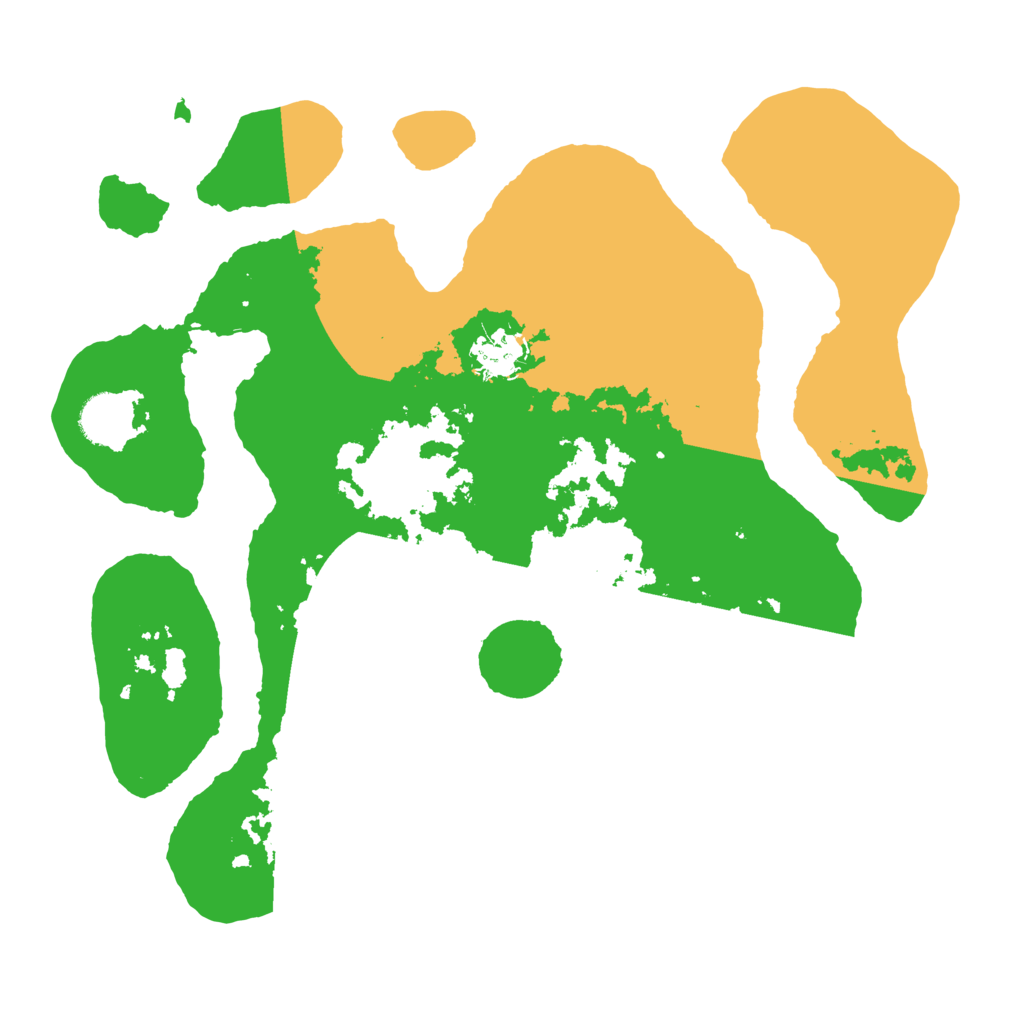 Biome Rust Map: Barren, Size: 3500, Seed: 2274470