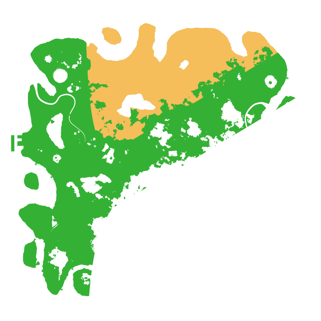 Biome Rust Map: Procedural Map, Size: 4000, Seed: 1309589