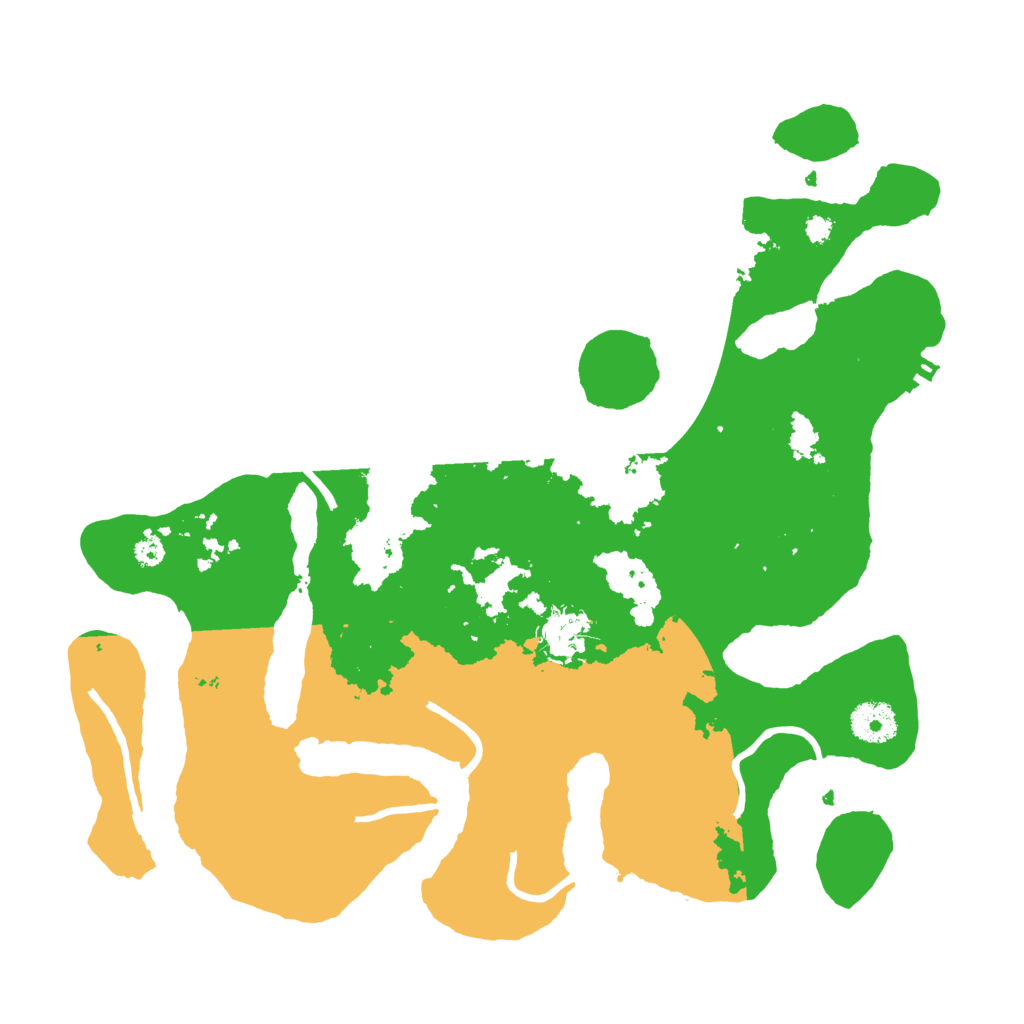 Biome Rust Map: Procedural Map, Size: 3500, Seed: 1816795