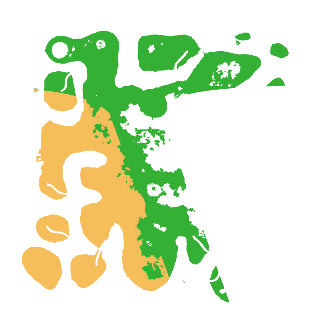 Biome Rust Map: Procedural Map, Size: 3500, Seed: 4831374