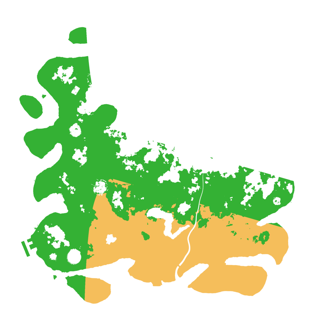 Biome Rust Map: Procedural Map, Size: 4000, Seed: 2969302