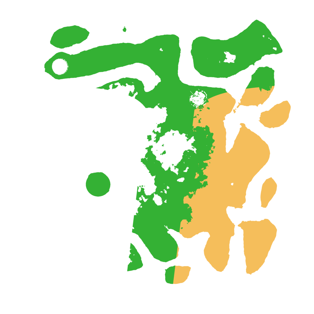 Biome Rust Map: Barren, Size: 3500, Seed: 782475