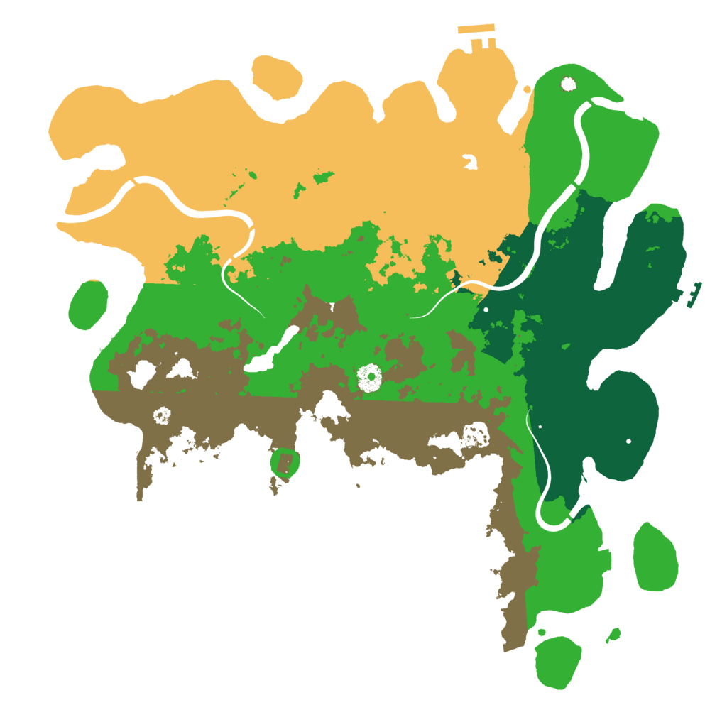 Biome Rust Map: Procedural Map, Size: 4000, Seed: 4402830