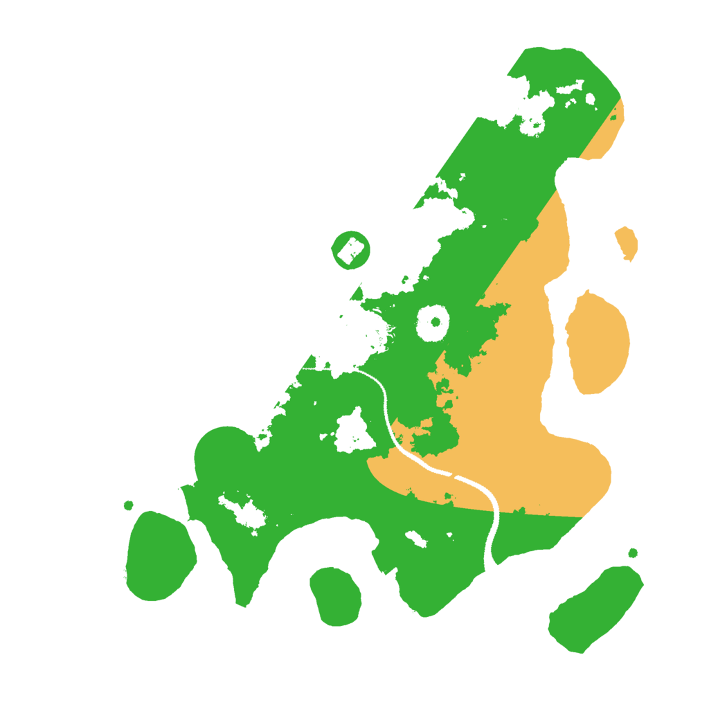 Biome Rust Map: Procedural Map, Size: 3000, Seed: 769590460