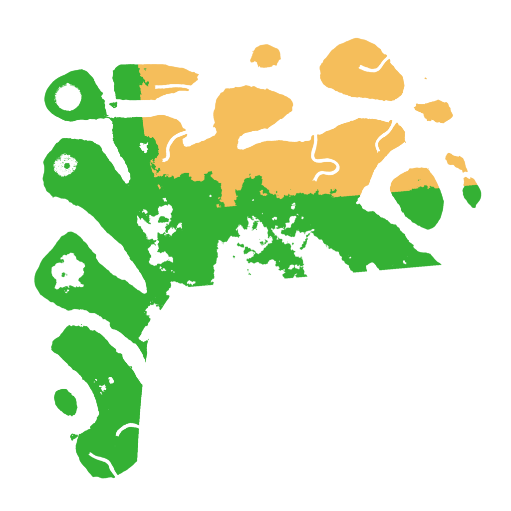 Biome Rust Map: Procedural Map, Size: 3500, Seed: 3907409