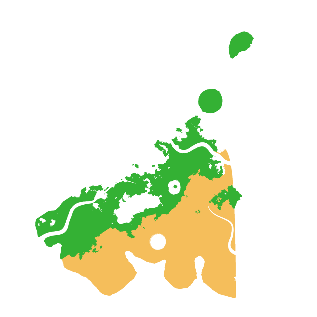 Biome Rust Map: Procedural Map, Size: 3500, Seed: 1647811