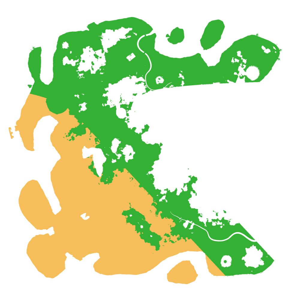 Biome Rust Map: Procedural Map, Size: 4000, Seed: 1615050