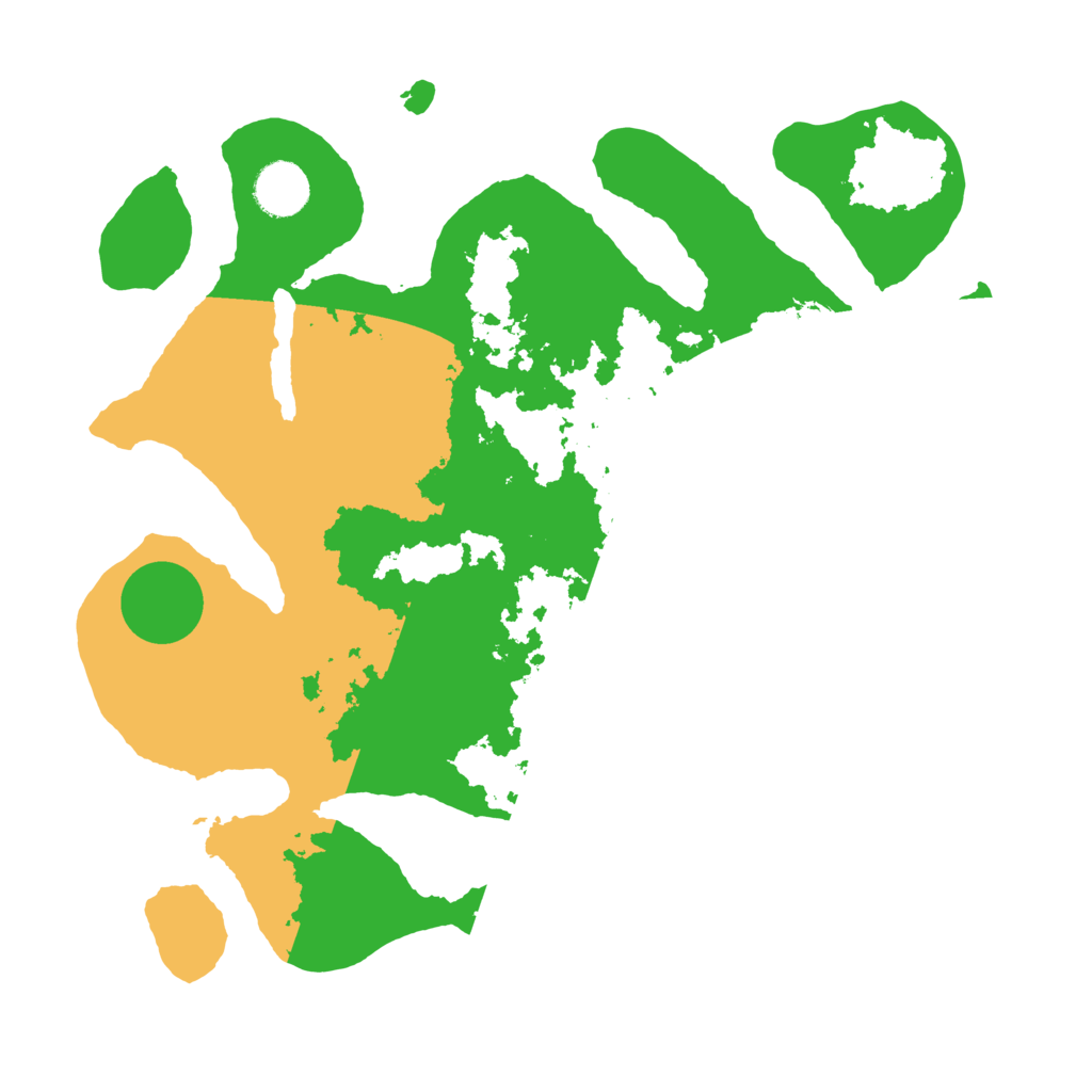 Biome Rust Map: Barren, Size: 3500, Seed: 1533197