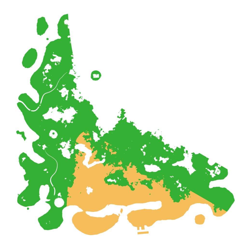 Biome Rust Map: Procedural Map, Size: 4500, Seed: 234675
