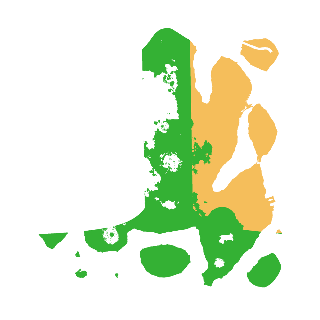 Biome Rust Map: Procedural Map, Size: 3000, Seed: 141017607