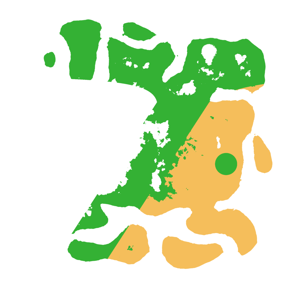 Biome Rust Map: Barren, Size: 3500, Seed: 2712467