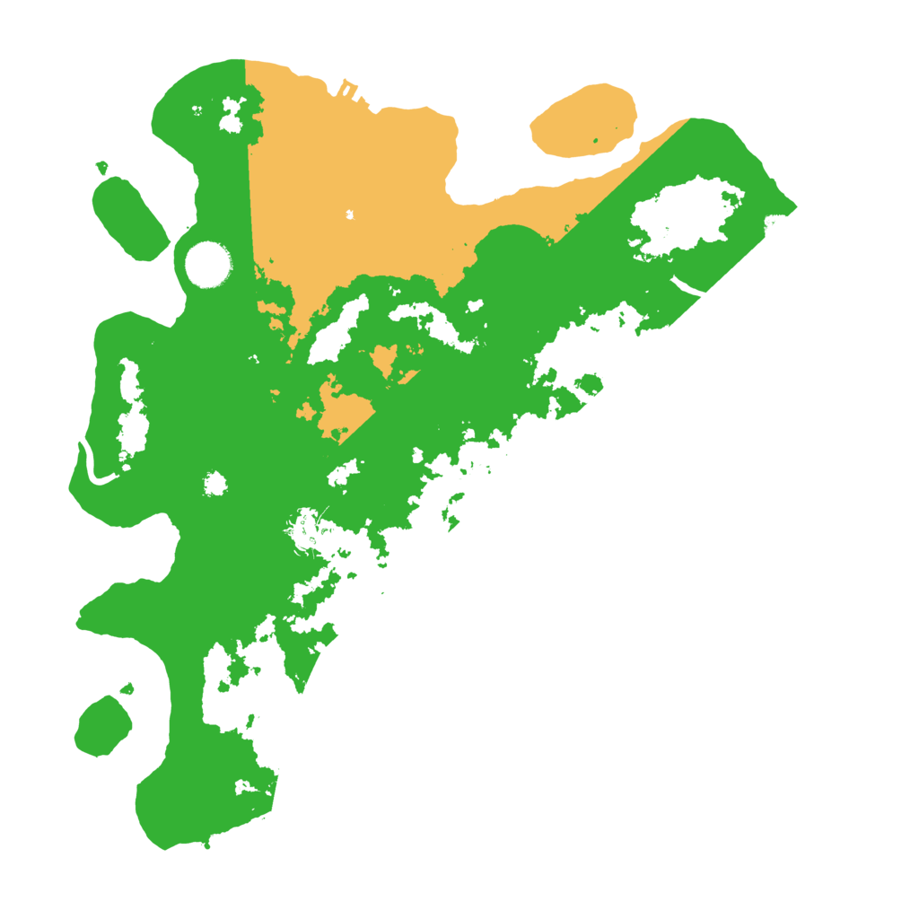 Biome Rust Map: Procedural Map, Size: 3500, Seed: 6432870