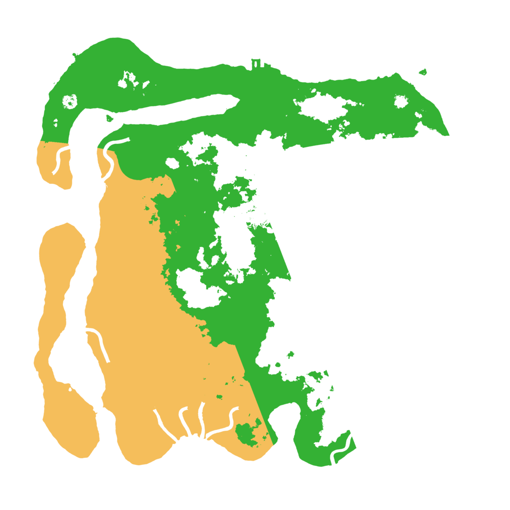 Biome Rust Map: Procedural Map, Size: 3500, Seed: 1308212