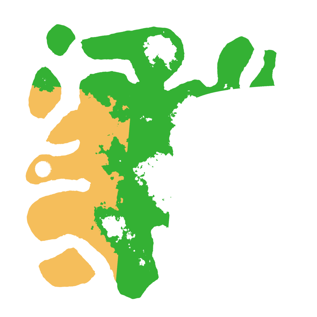 Biome Rust Map: Barren, Size: 3500, Seed: 4490790