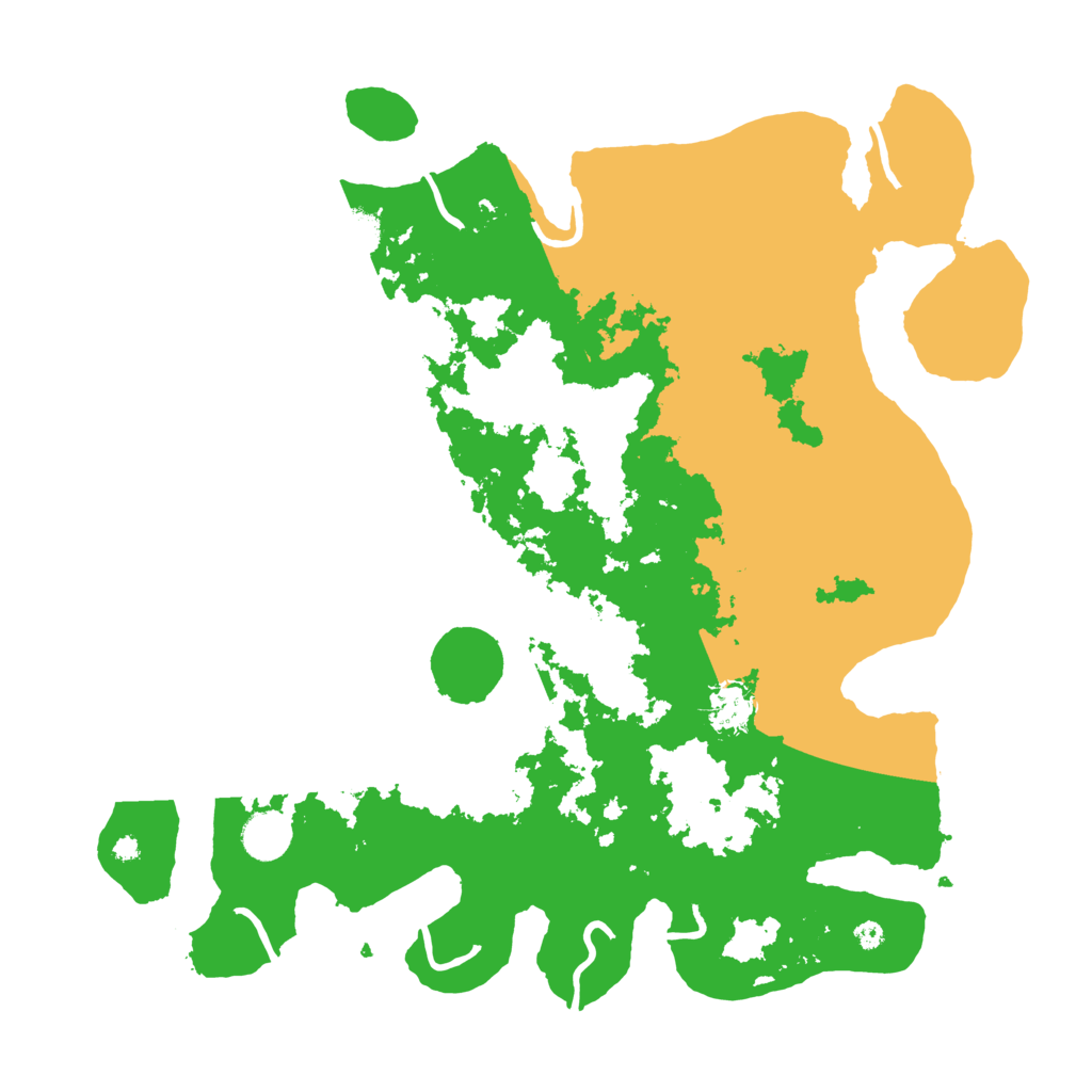 Biome Rust Map: Procedural Map, Size: 4000, Seed: 4180126