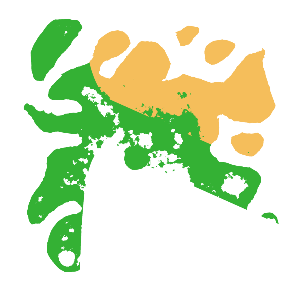 Biome Rust Map: Barren, Size: 3500, Seed: 1535571