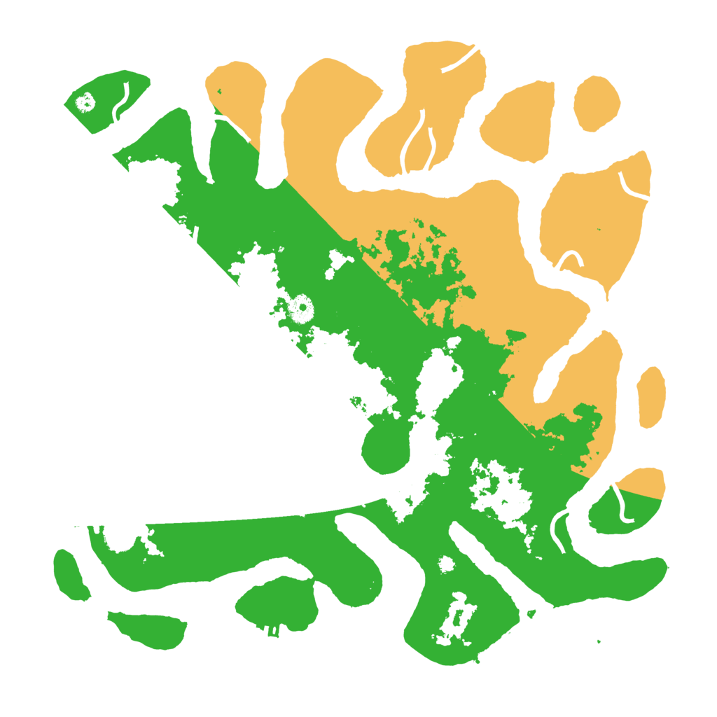 Biome Rust Map: Procedural Map, Size: 4000, Seed: 5123651