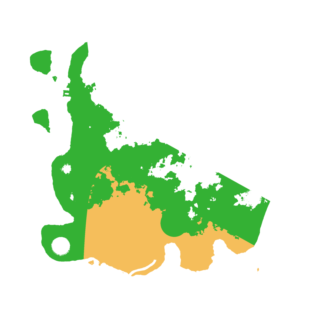 Biome Rust Map: Procedural Map, Size: 3000, Seed: 1667792
