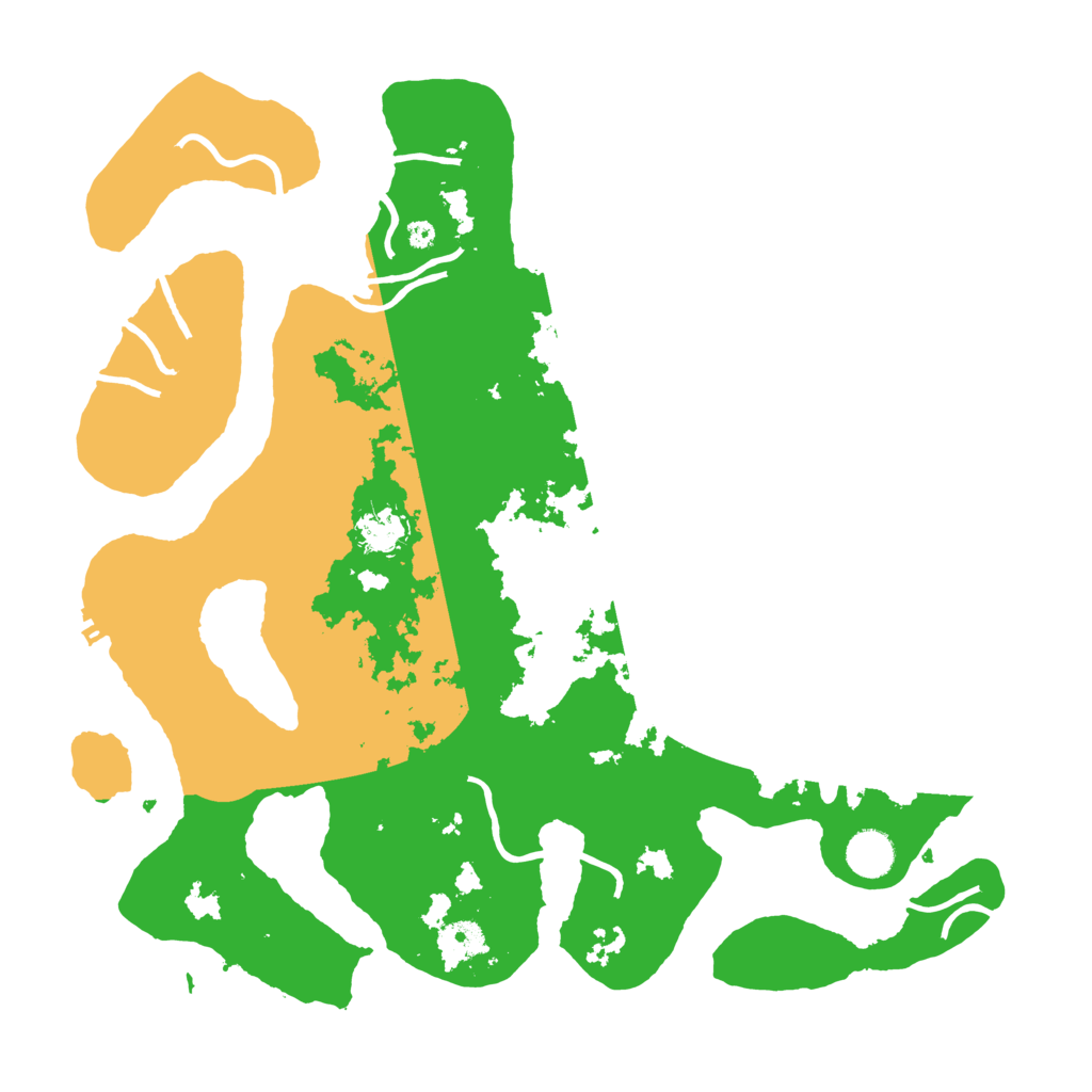 Biome Rust Map: Procedural Map, Size: 4000, Seed: 2476439