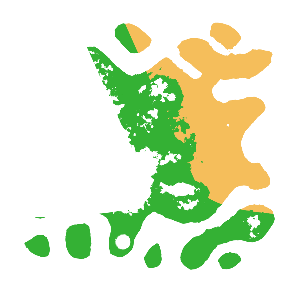 Biome Rust Map: Barren, Size: 3500, Seed: 3925912