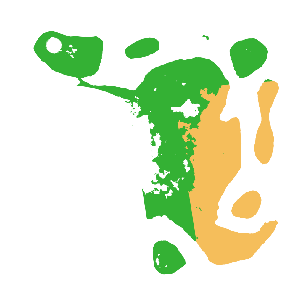 Biome Rust Map: Barren, Size: 3500, Seed: 2827290