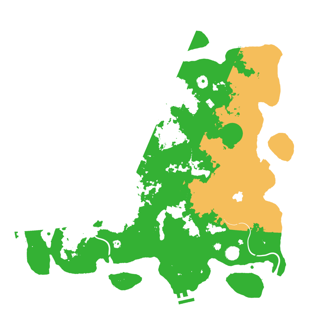 Biome Rust Map: Procedural Map, Size: 4000, Seed: 1340716