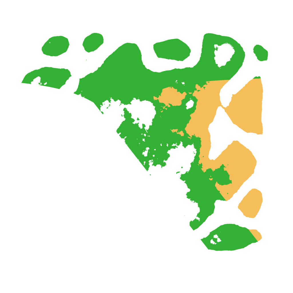 Biome Rust Map: Barren, Size: 3500, Seed: 4686059