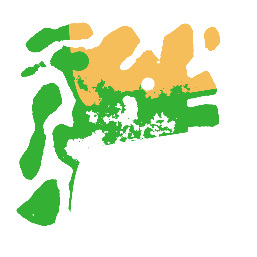 Biome Rust Map: Barren, Size: 3500, Seed: 4761342