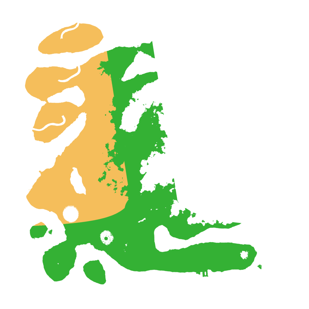 Biome Rust Map: Procedural Map, Size: 3500, Seed: 2375460