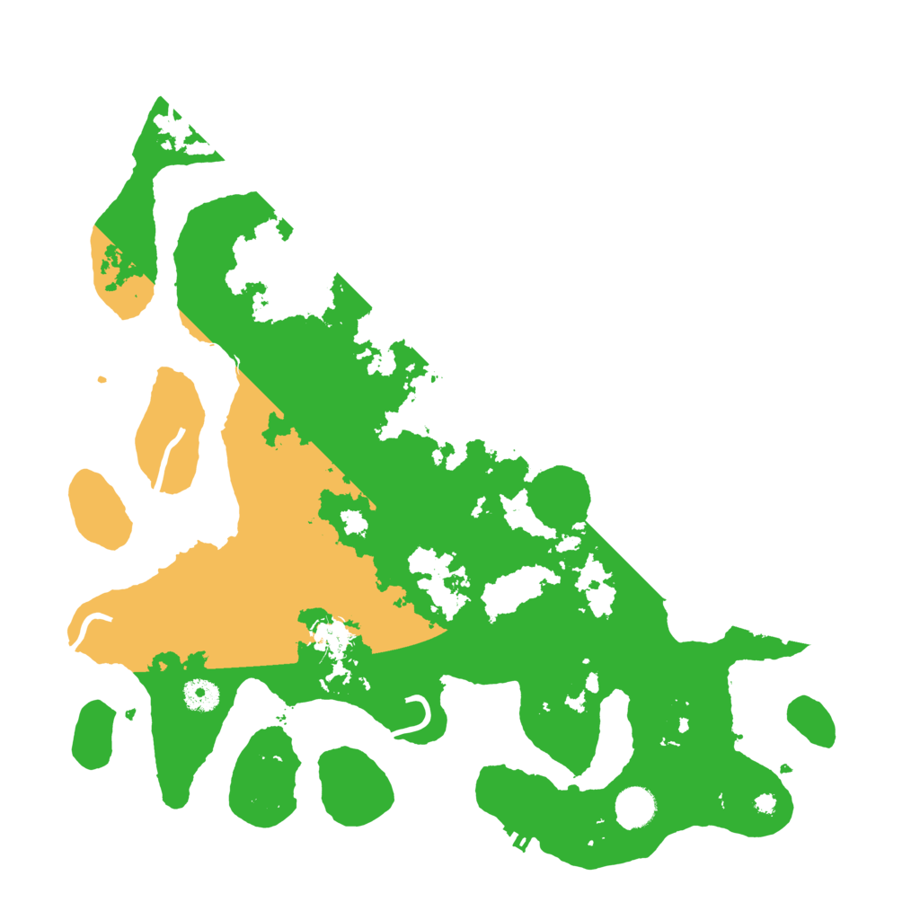 Biome Rust Map: Procedural Map, Size: 4000, Seed: 1081599