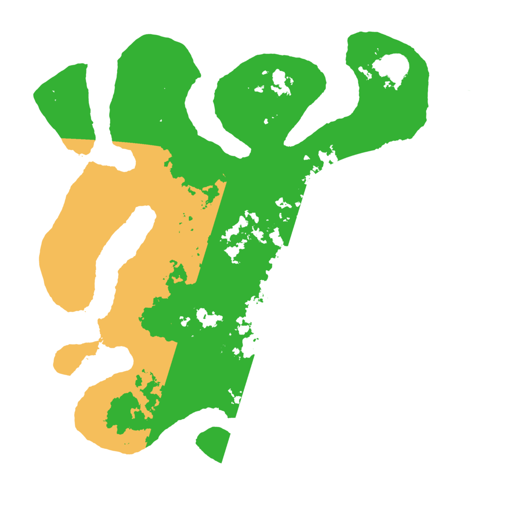 Biome Rust Map: Barren, Size: 3500, Seed: 5772448