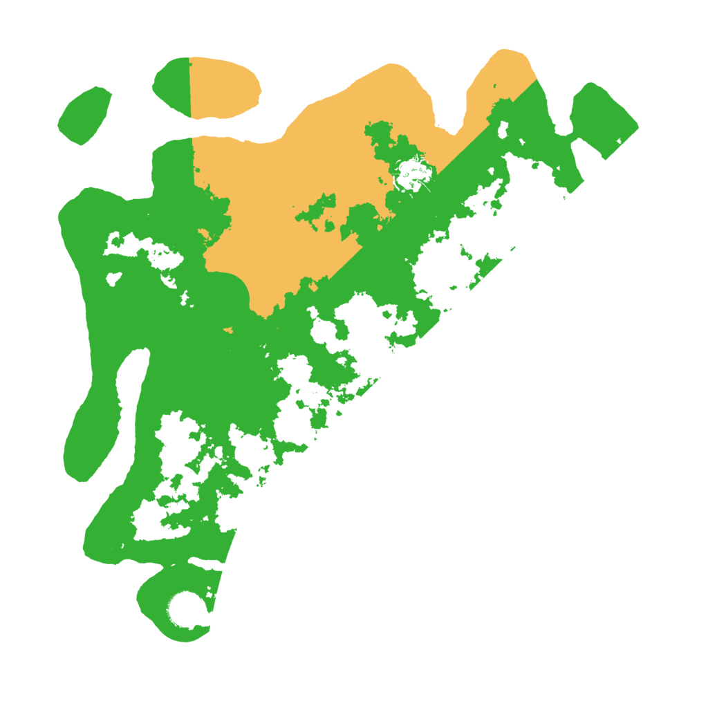 Biome Rust Map: Barren, Size: 3500, Seed: 4990456