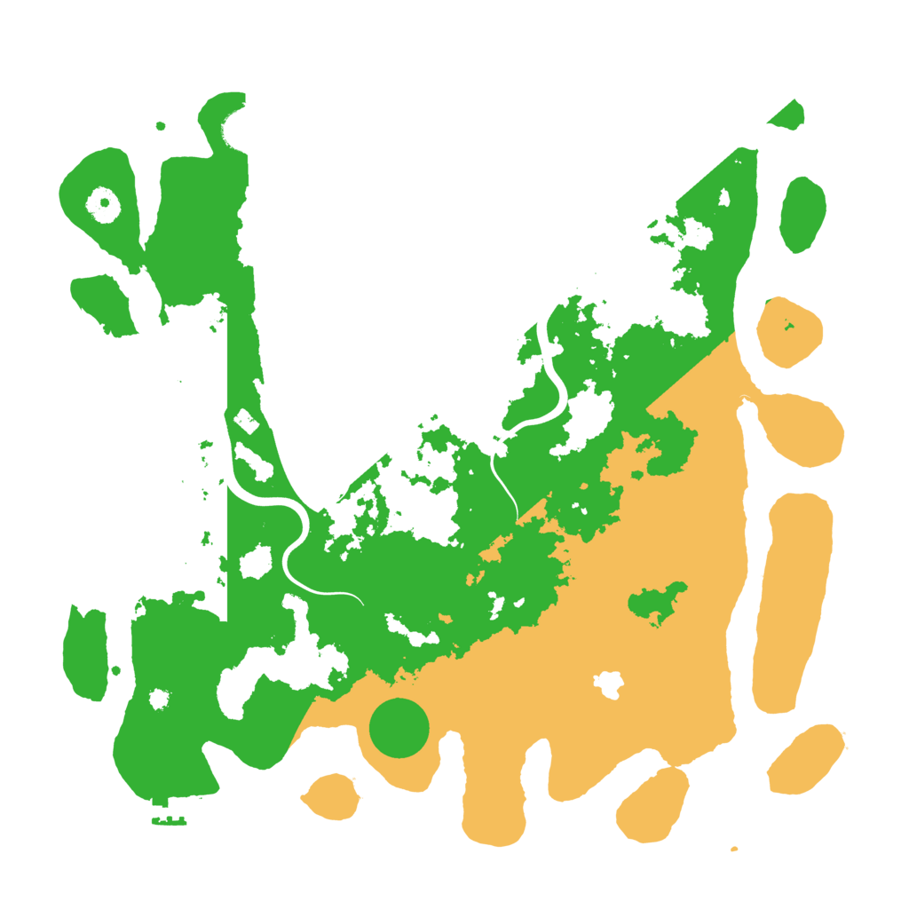 Biome Rust Map: Procedural Map, Size: 4000, Seed: 173913