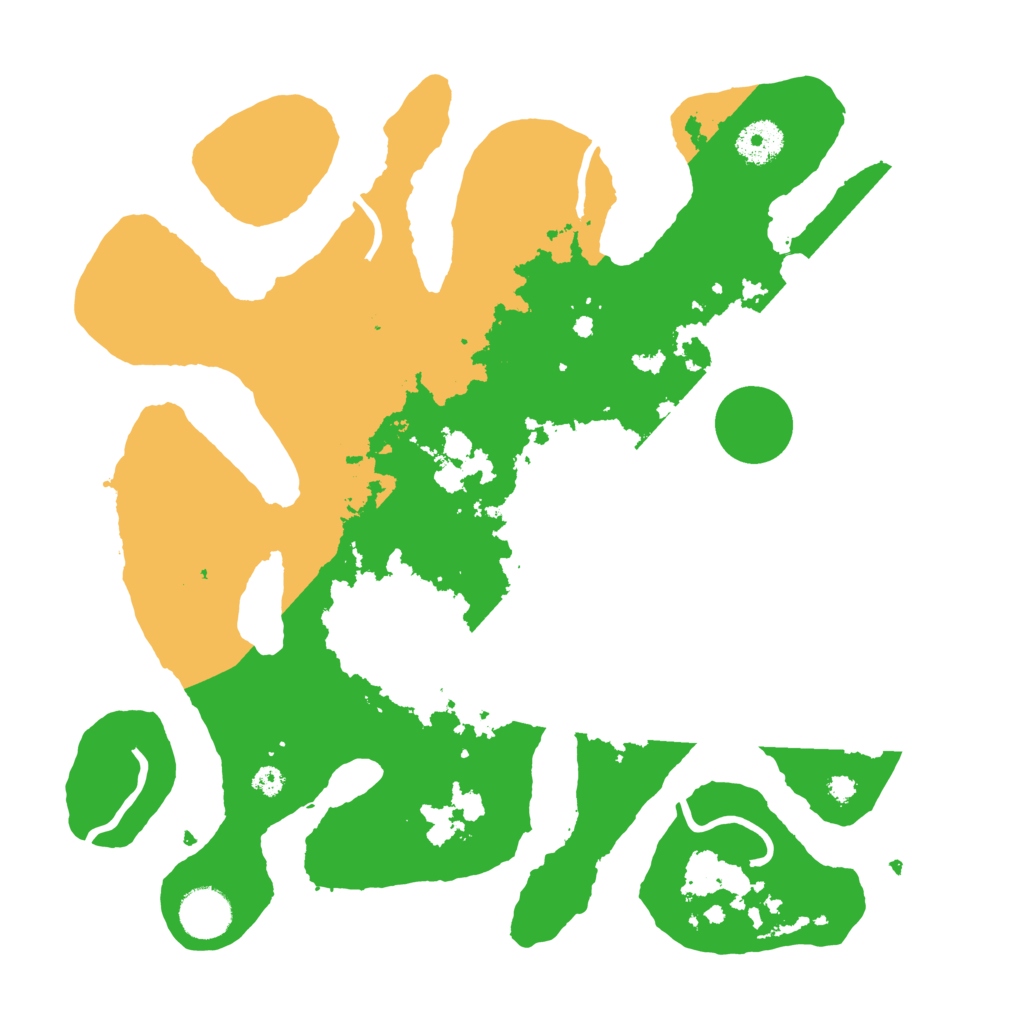 Biome Rust Map: Procedural Map, Size: 3500, Seed: 71027