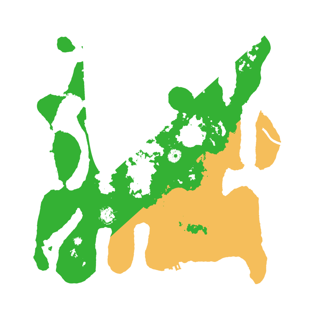 Biome Rust Map: Procedural Map, Size: 3500, Seed: 1671531