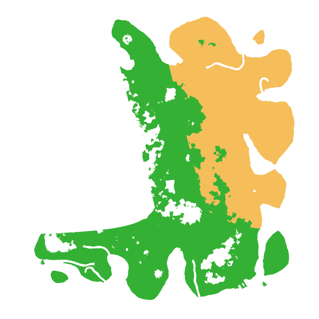 Biome Rust Map: Procedural Map, Size: 3500, Seed: 2162048