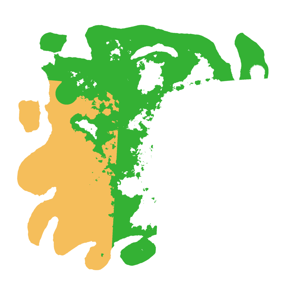 Biome Rust Map: Barren, Size: 3500, Seed: 2530832