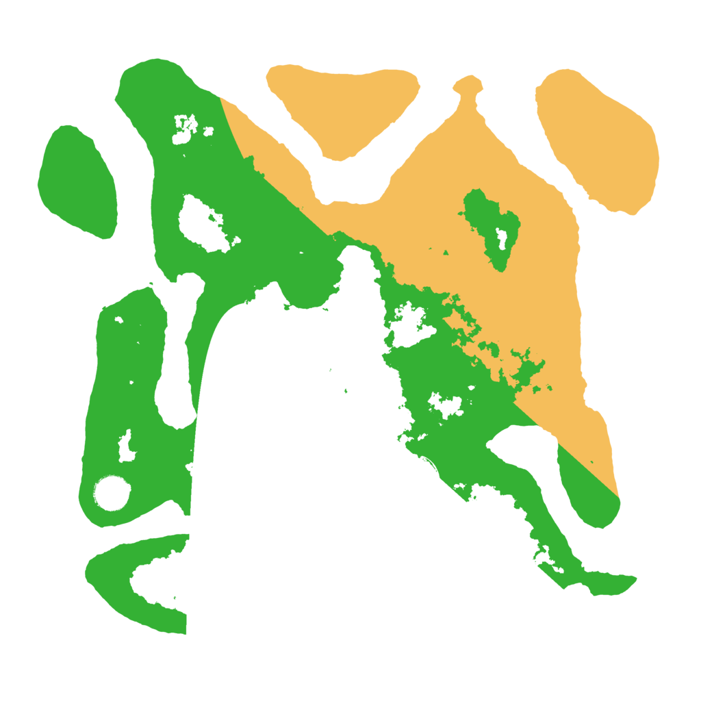 Biome Rust Map: Barren, Size: 3500, Seed: 2411331