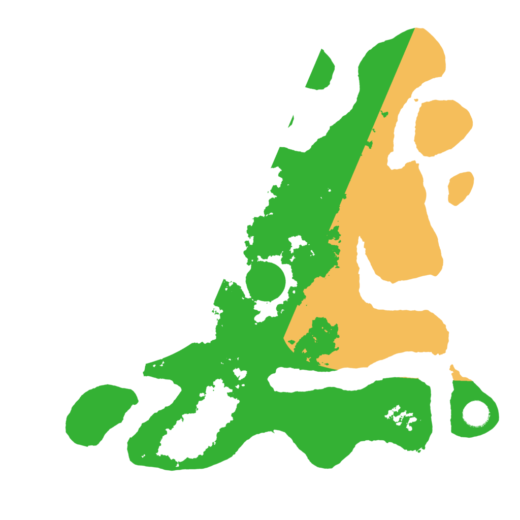 Biome Rust Map: Barren, Size: 3500, Seed: 4918488