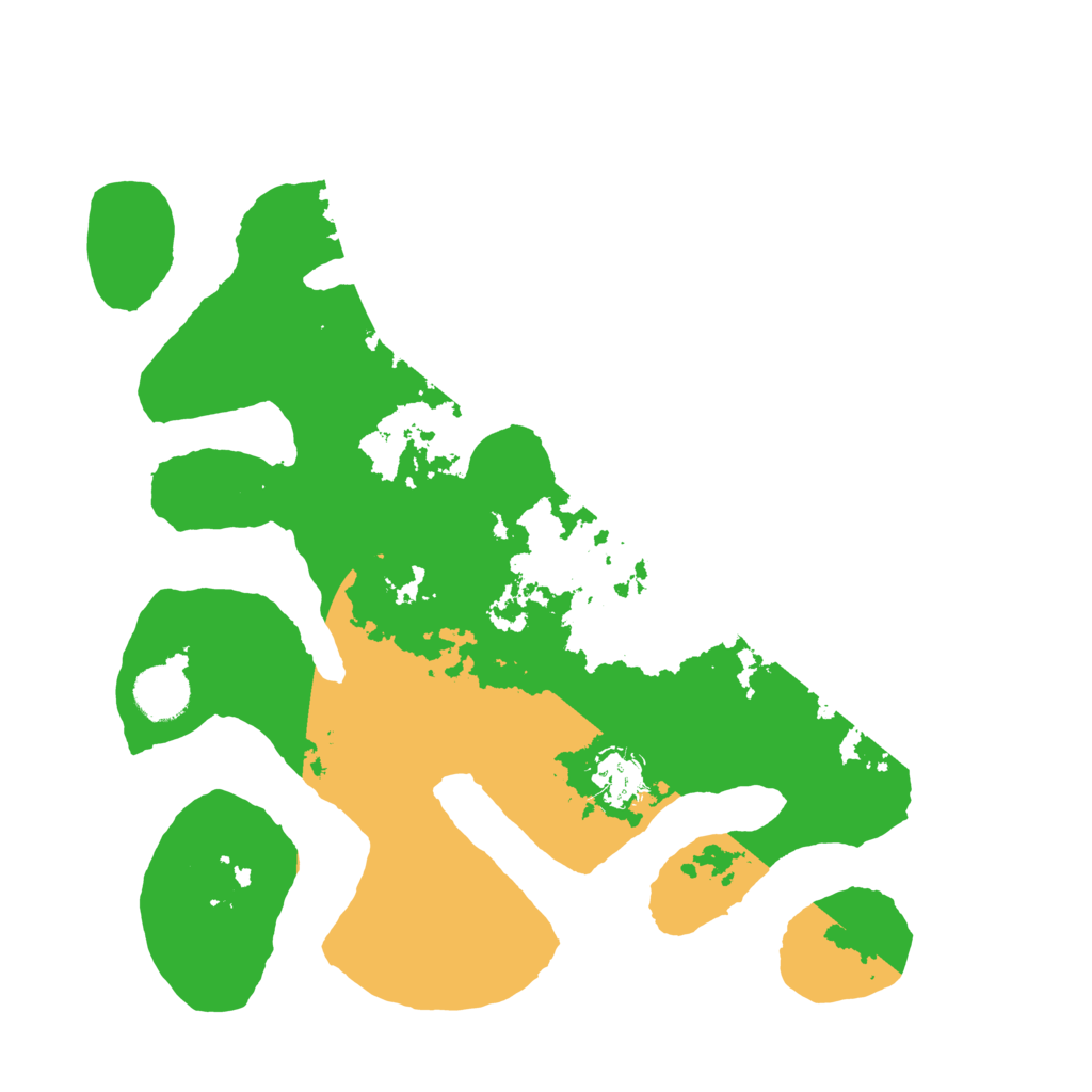 Biome Rust Map: Barren, Size: 3500, Seed: 2896719