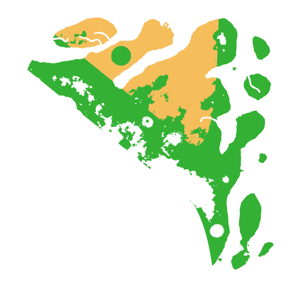 Biome Rust Map: Procedural Map, Size: 4000, Seed: 40790