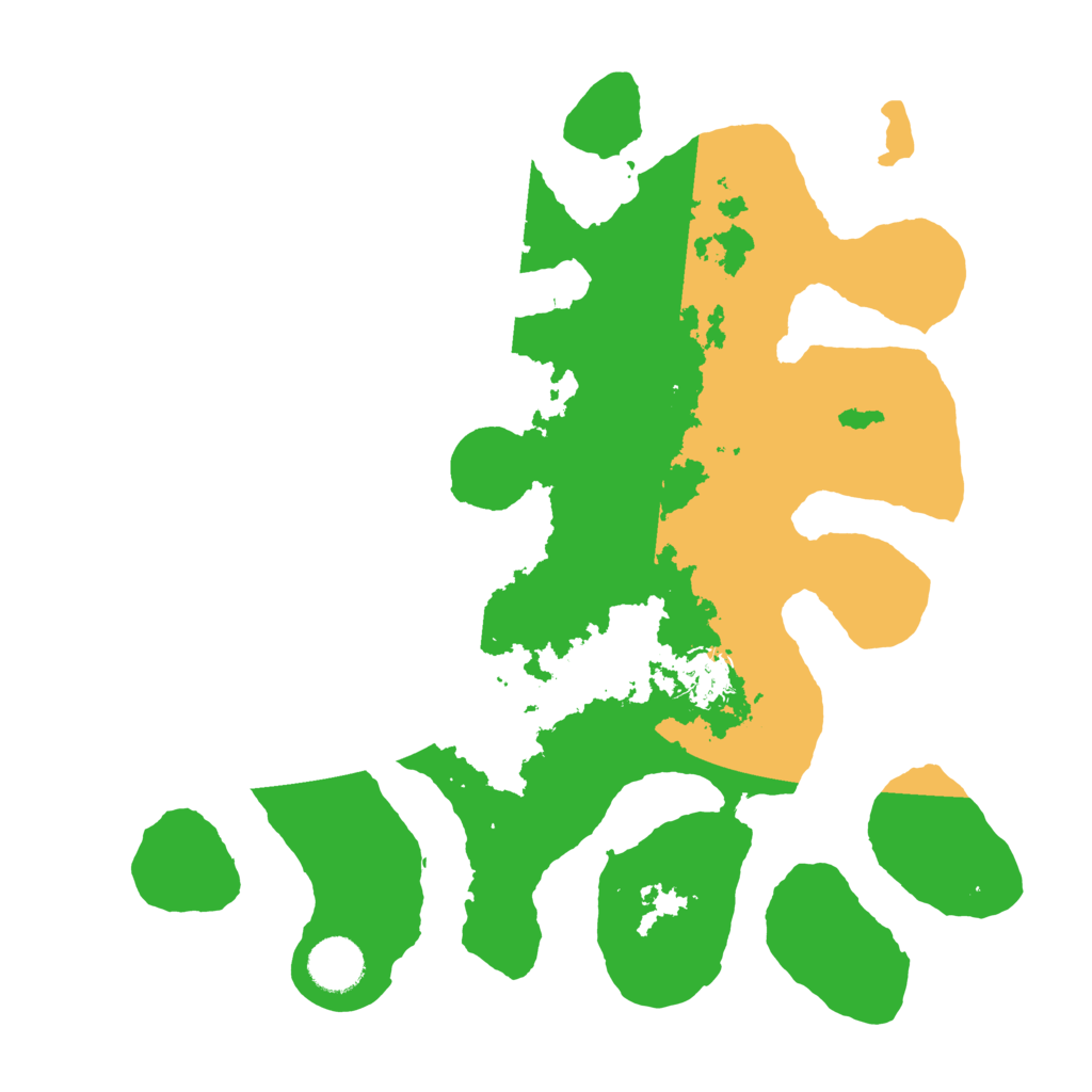 Biome Rust Map: Barren, Size: 3500, Seed: 3716693