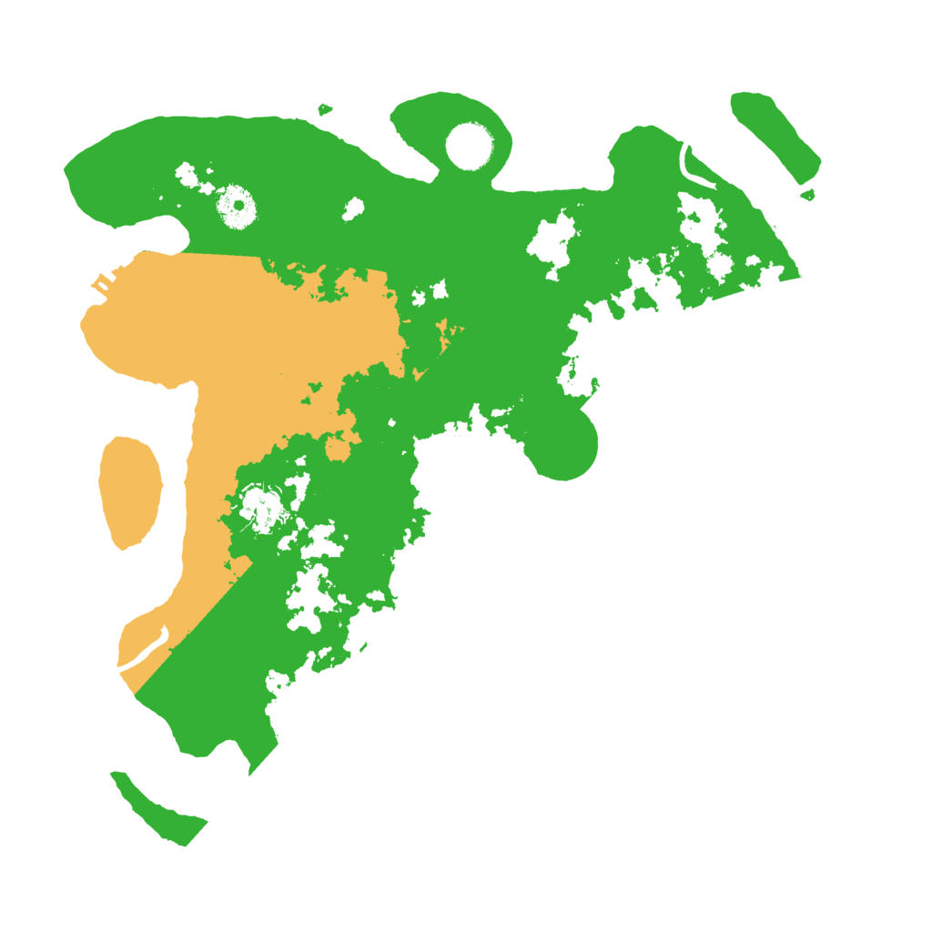 Biome Rust Map: Procedural Map, Size: 3500, Seed: 2356961