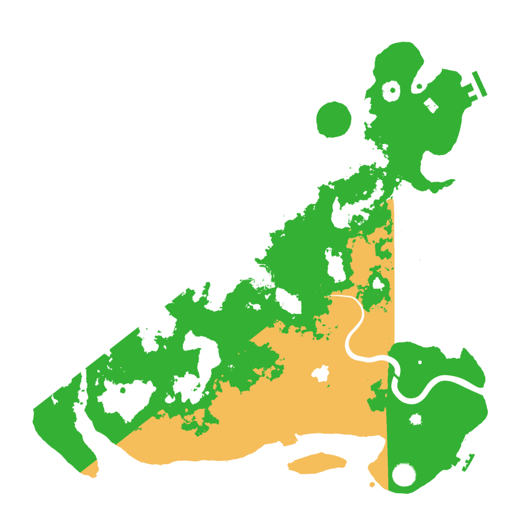Biome Rust Map: Procedural Map, Size: 4000, Seed: 698152