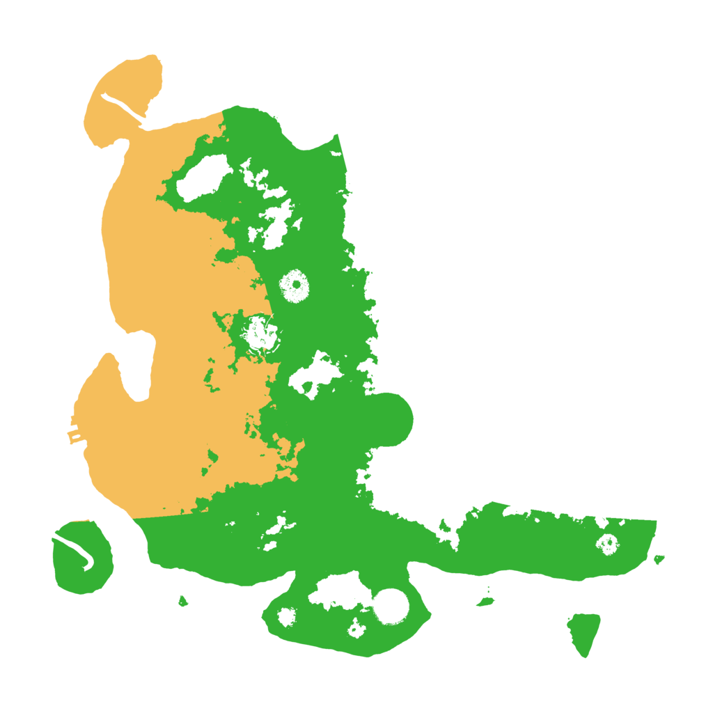 Biome Rust Map: Procedural Map, Size: 3500, Seed: 6371118