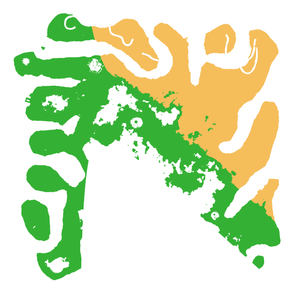 Biome Rust Map: Procedural Map, Size: 4000, Seed: 2383762