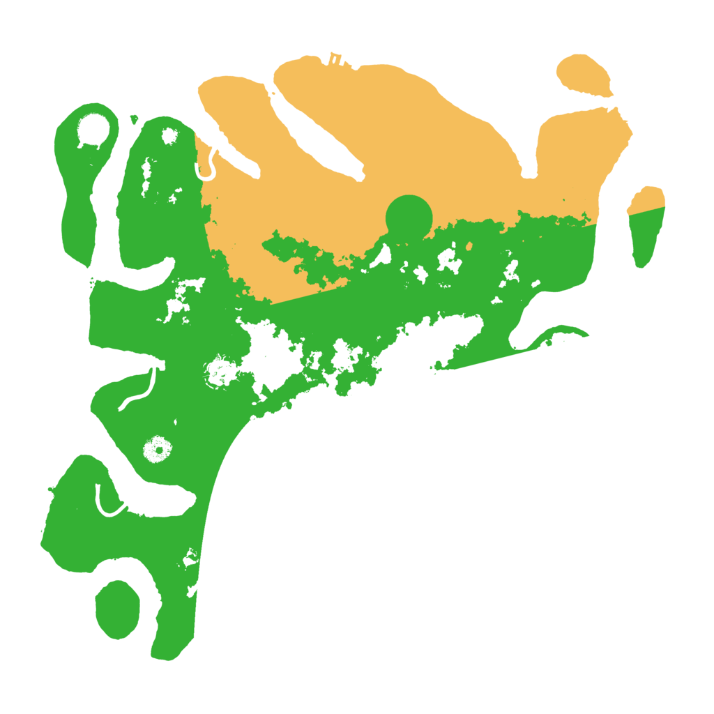 Biome Rust Map: Procedural Map, Size: 4000, Seed: 1001963401